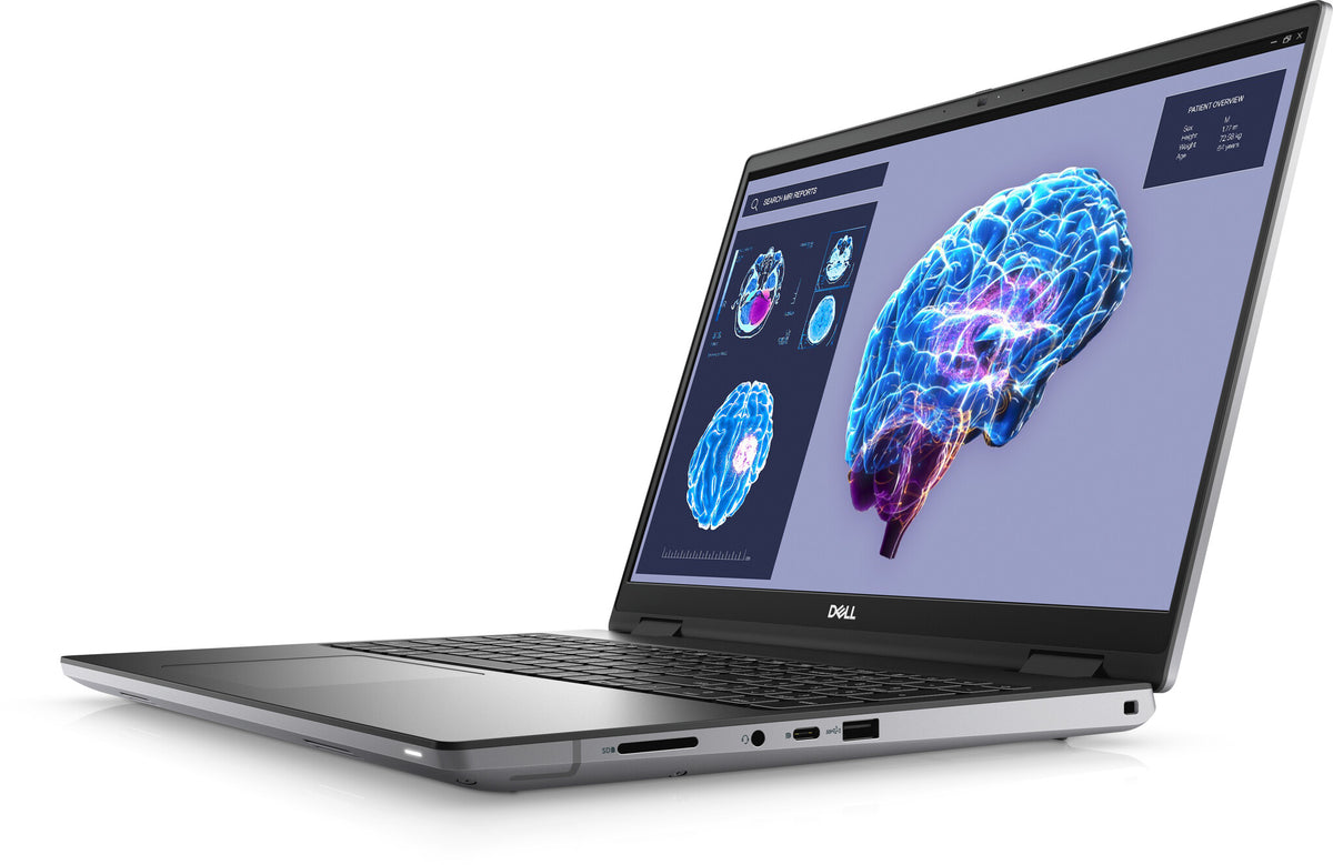 DELL Precision 7680 Laptop - 40.6 cm (16") - Intel® Core™ i7-13850HX - 32 GB DDR5-SDRAM - 1 TB SSD - NVIDIA RTX 2000 Ada - Wi-Fi 6E - Windows 11 Pro - Grey