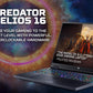 Acer Predator Helios 16 Gaming Laptop - 40.6 cm (16") - Intel® Core™ i9-13900HX - 32 GB DDR5-SDRAM - 2 TB M.2 SSD - NVIDIA GeForce RTX 4080 - Wi-Fi 6E - Windows 11 Home - Black