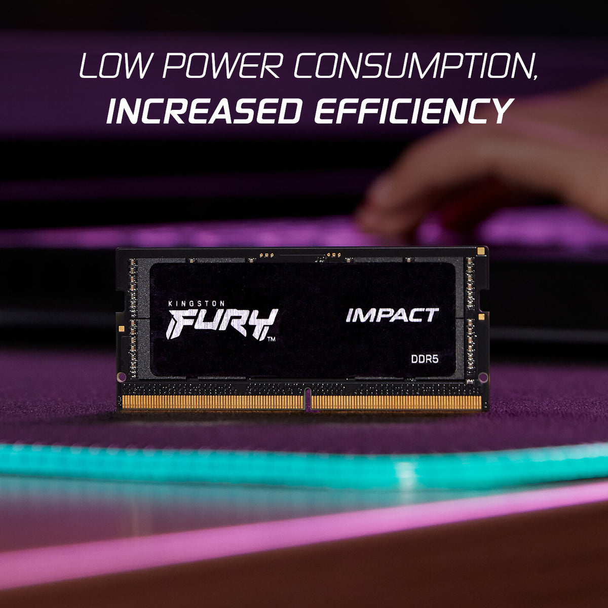 Kingston Technology FURY Impact - 16GB 1 x 16GB DDR5 5600 MHz memory module