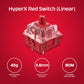 HyperX Alloy Origins - HX Red Switch Mechanical Gaming Keyboard