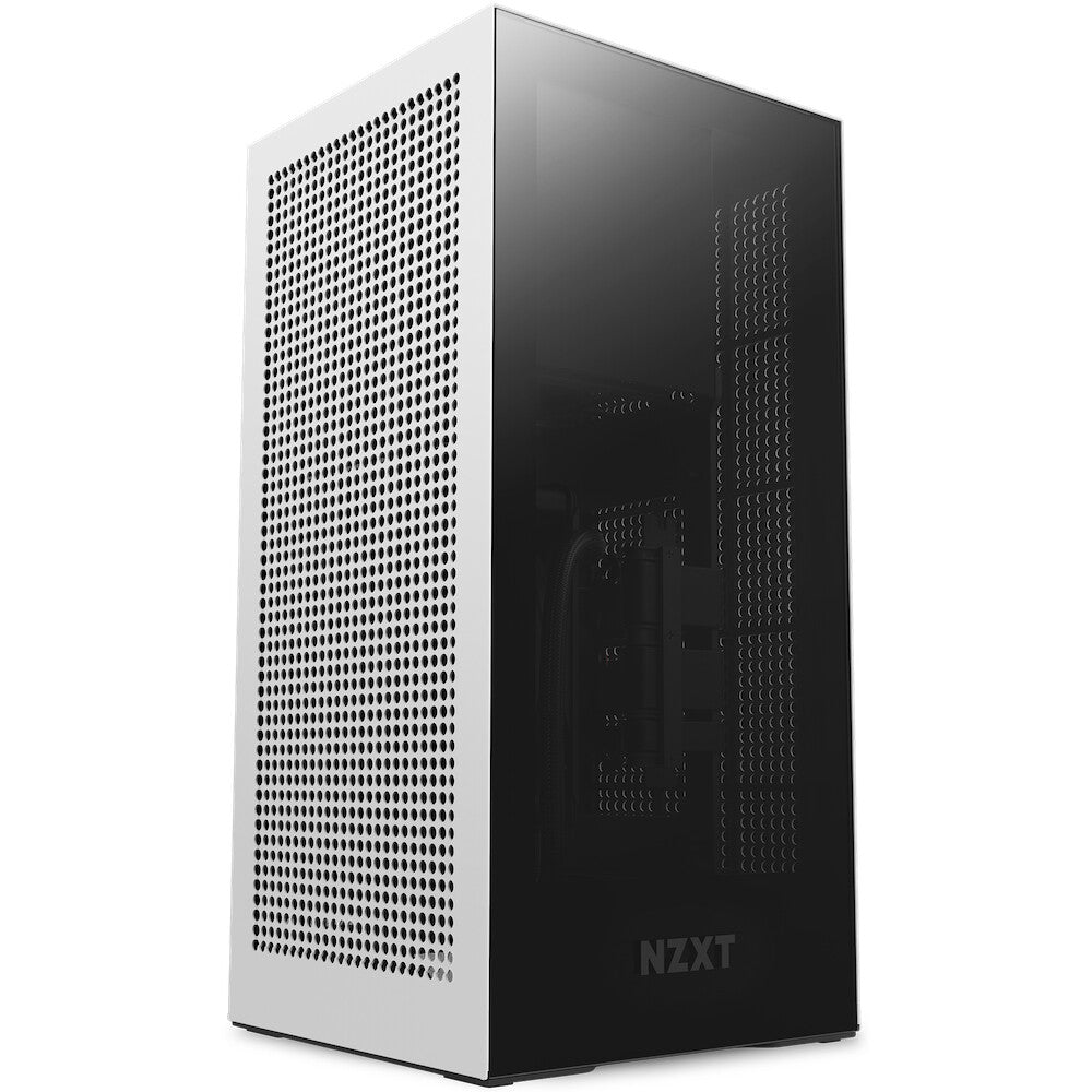 NZXT H1 - Compact Mini ITX Case in White - 750 W PSU Included