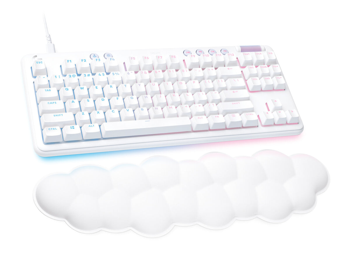 Logitech G - G713 - USB Wired RGB Mechanical Gaming Keyboard in White (QWERTY UK)