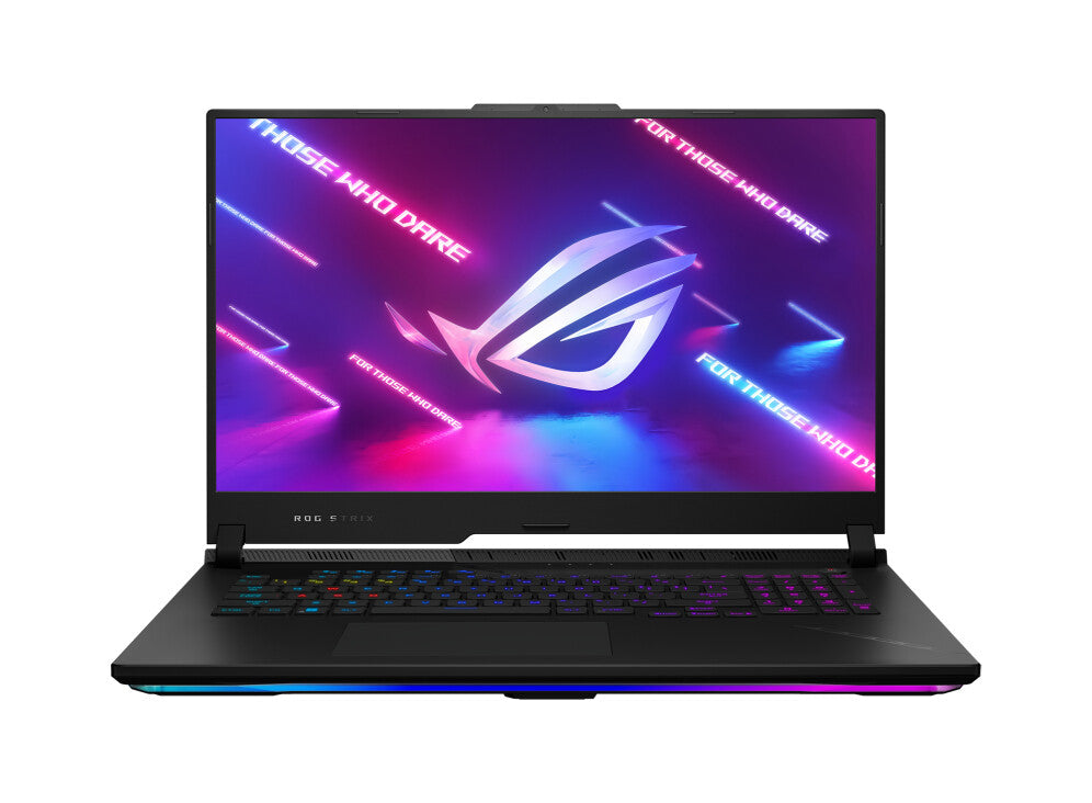 ASUS ROG Strix SCAR 17 Laptop - 43.9 cm (17.3&quot;) - AMD Ryzen™ 9 7945HX - 32 GB DDR5-SDRAM - 1 TB SSD - NVIDIA GeForce RTX 4080 - Wi-Fi 6E - Windows 11 Home - Black