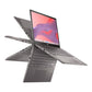 ASUS Chromebook CX34 Flip - 35.6 cm (14") - Touchscreen - Intel® Core™ i7-1255U - 8 GB LPDDR4x-SDRAM - 512 GB SSD - Wi-Fi 6E - ChromeOS - Grey