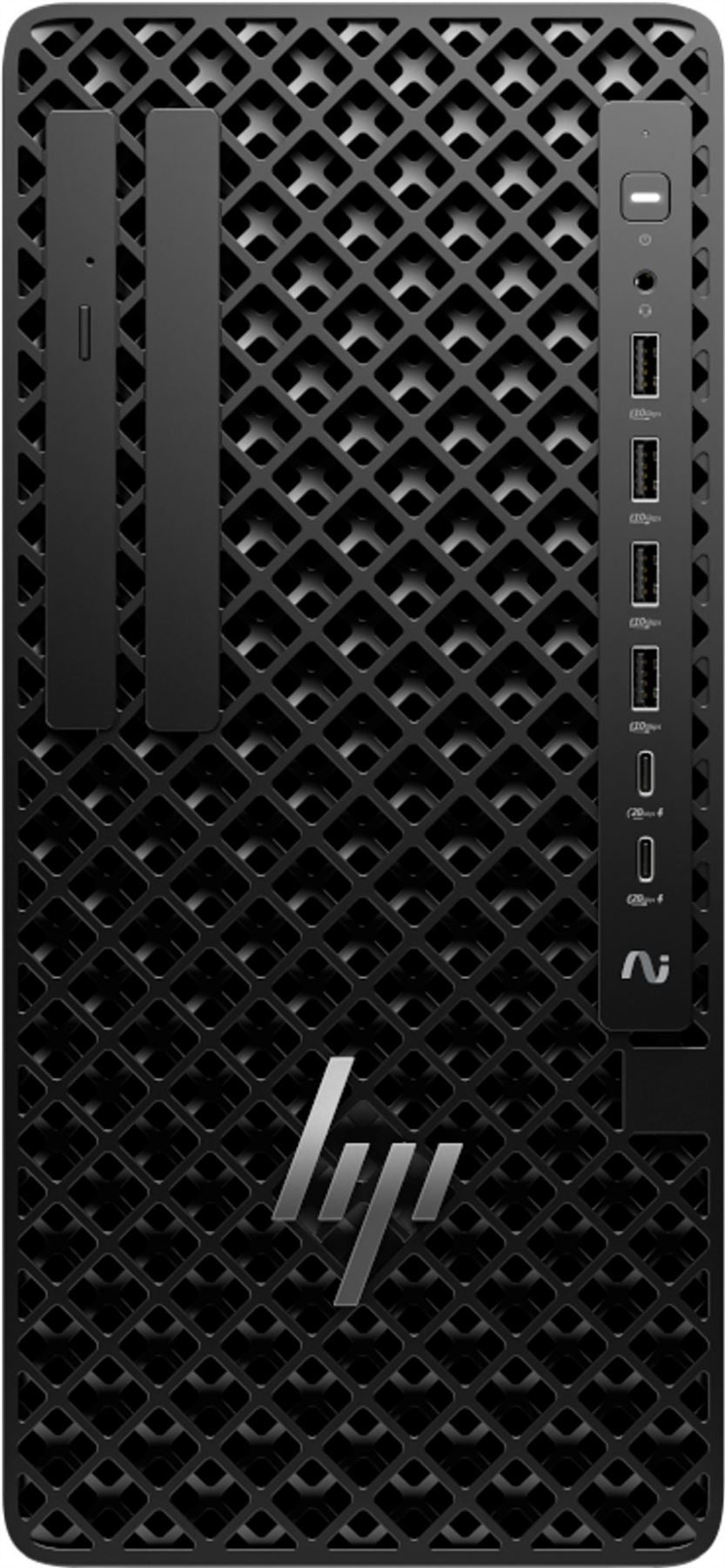 HP Z1 Tower G1i Desktop PC Wolf Pro Security Edition Intel Core Ultra 9 285 64 GB DDR5-SDRAM 1 TB SSD NVIDIA RTX A1000 Windows 11 Pro Workstation AI Workstation, AI PC Black