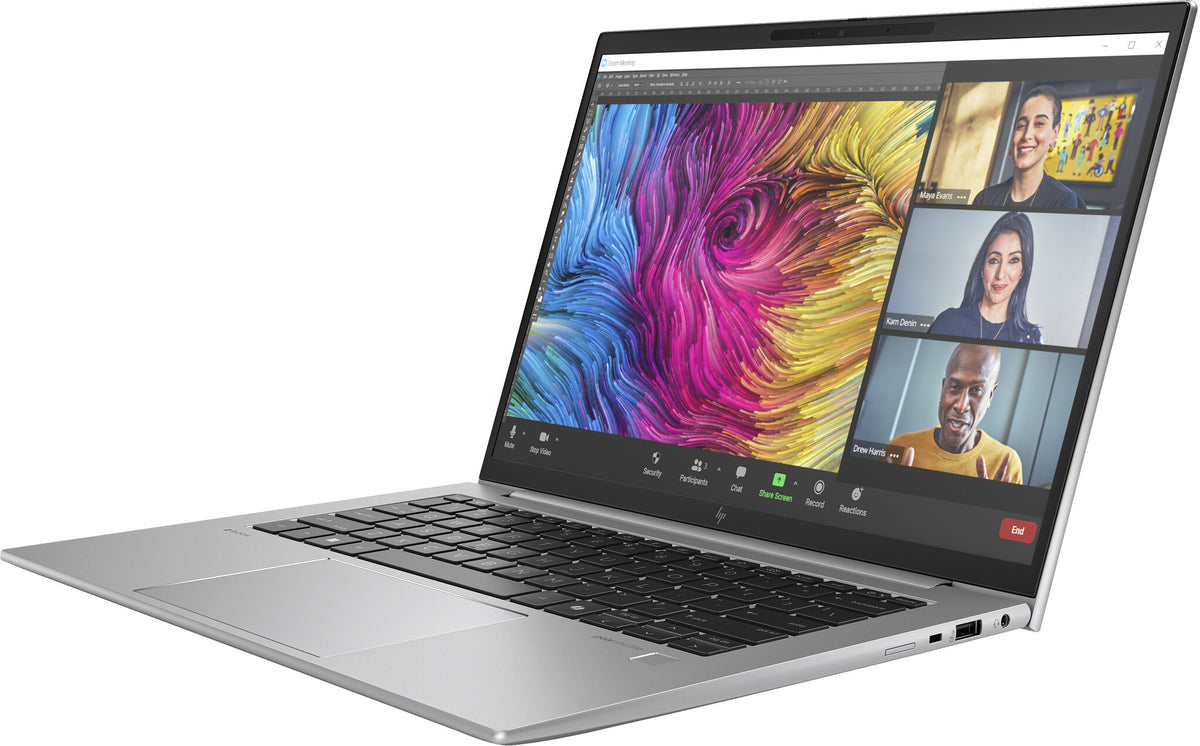 HP ZBook Firefly G11 Laptop - 35.6 cm (14") - Intel Core Ultra 7 155H - 16 GB DDR5-SDRAM - 512 GB SSD - NVIDIA RTX A500 - Wi-Fi 6E - Windows 11 Pro - Grey