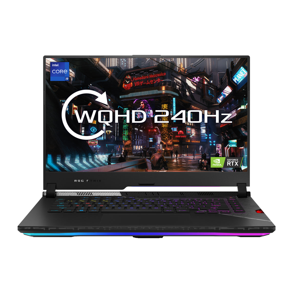 ASUS ROG Strix SCAR 15 Laptop - 39.6 cm (15.6") - Intel® Core™ i9-12900H - 32 GB DDR5-SDRAM - 2 TB SSD - NVIDIA GeForce RTX 3080 Ti - Wi-Fi 6E - Windows 11 Home - Black