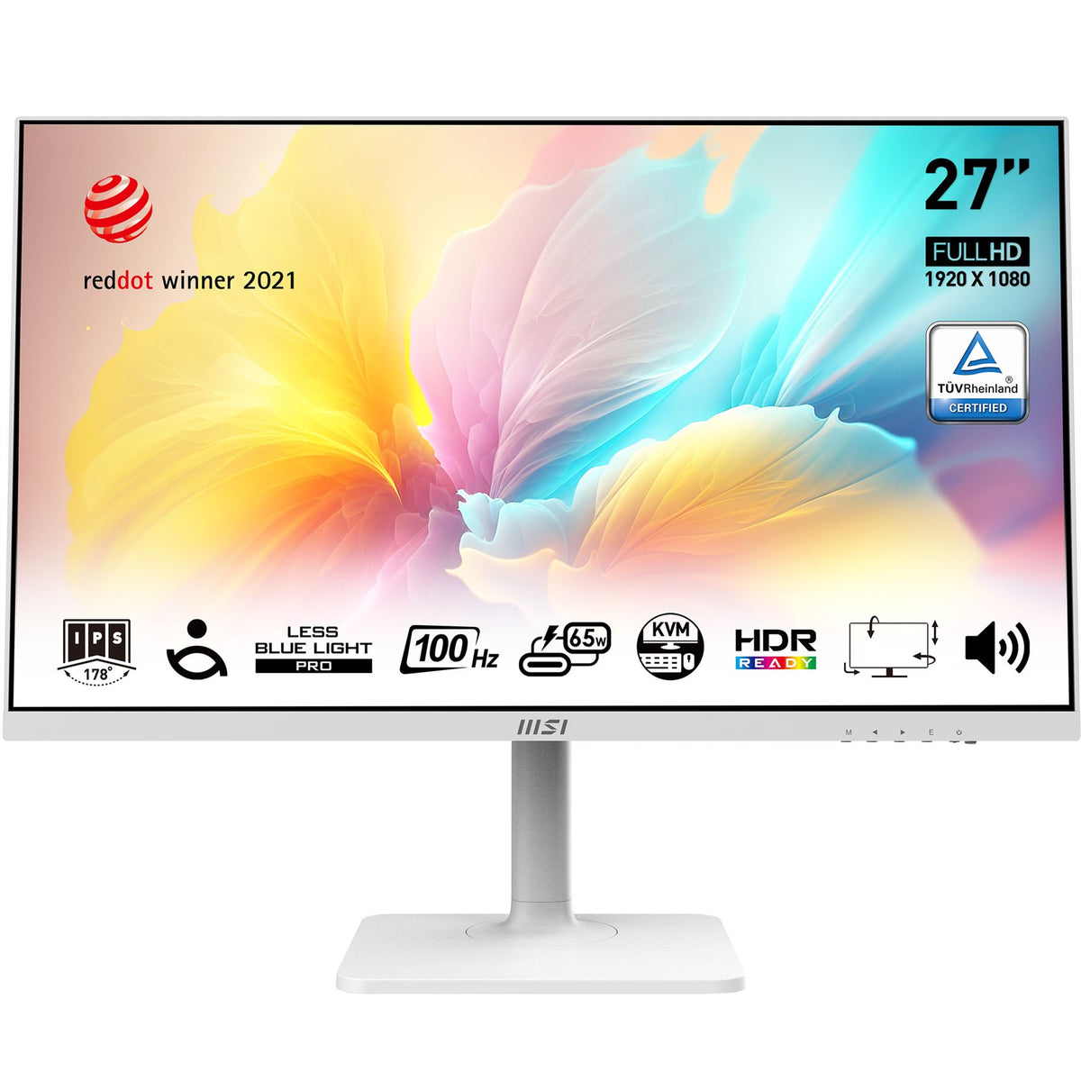 MSI Modern MD272XPW - 68.6 cm (27&quot;) - 1920 x 1080 pixels FHD IPS Monitor
