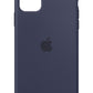 Apple MWYW2ZM/A - Silicone Case for iPhone 11 Pro Max in Midnight Blue