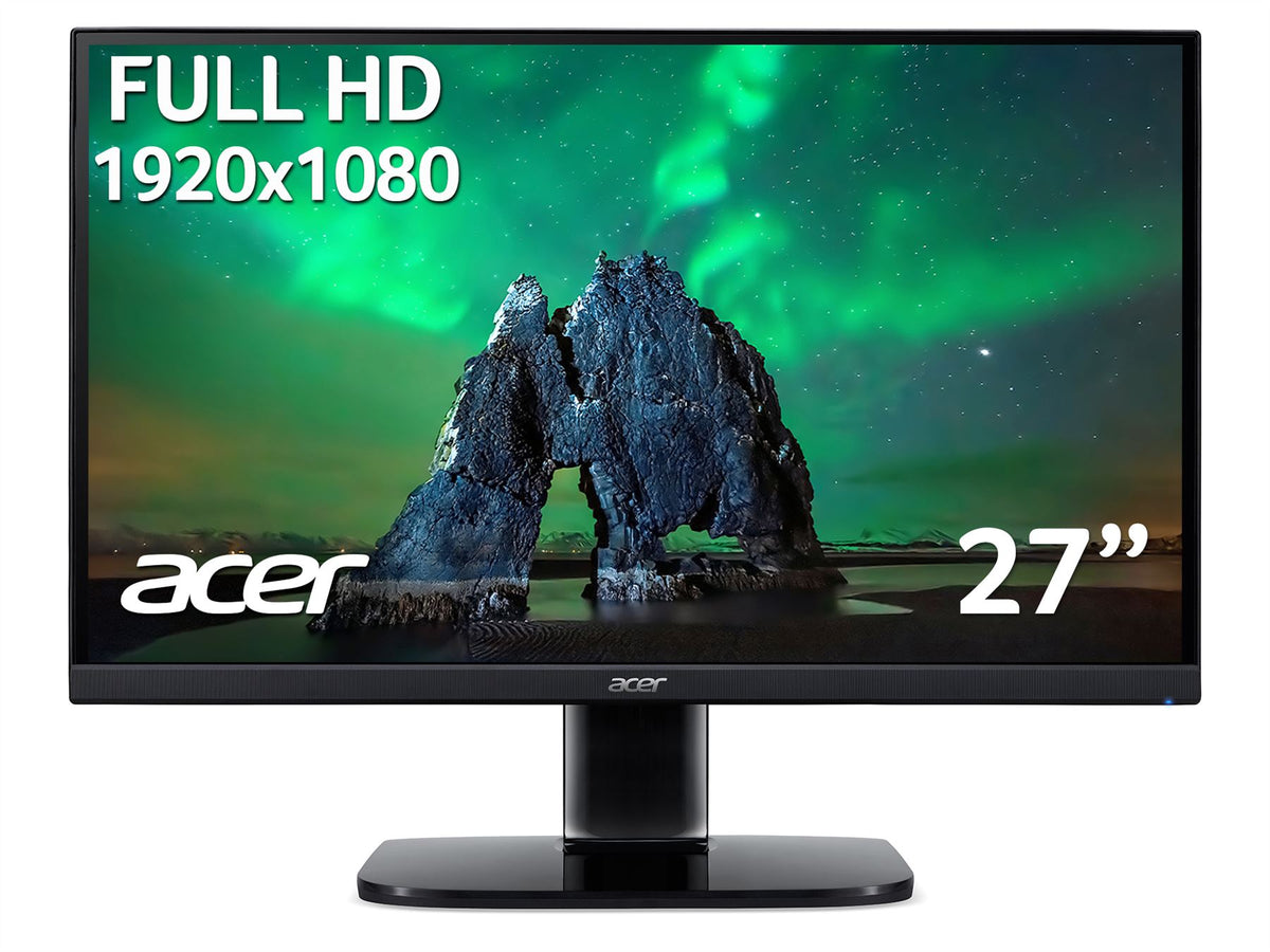 Acer KA2 KA272A 68.6 cm (27&quot;) 1920 x 1080 pixels Full HD LCD Black Monitor
