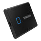 Samsung Portable SSD T7 Touch in Black - 1TB
