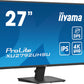 iiyama ProLite XU2792UHSU-B6 - 68.6 cm (27") - 3840 x 2160 pixels 4K Ultra HD LED Monitor