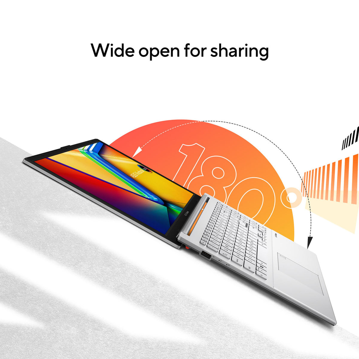 ASUS Vivobook Go 15 OLED Laptop - 39.6 cm (15.6") - AMD Ryzen™ 5 7520U - 8 GB LPDDR5-SDRAM - 256 GB SSD - Wi-Fi 6E - Windows 11 Home in S mode - Silver