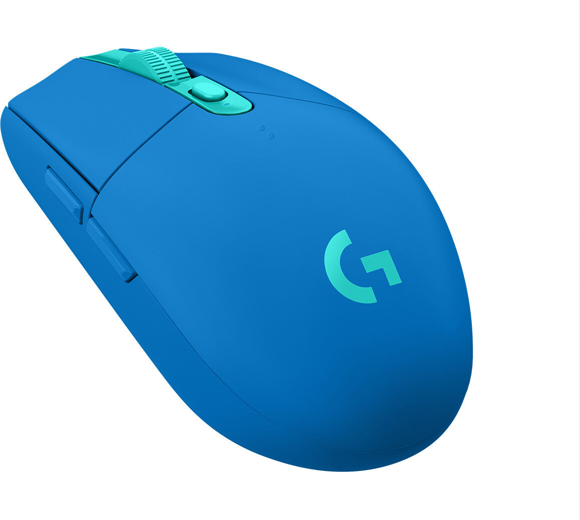 Logitech G - G305 LIGHTSPEED RF Wireless + Bluetooth Gaming Mouse in Blue - 12,000 DPI