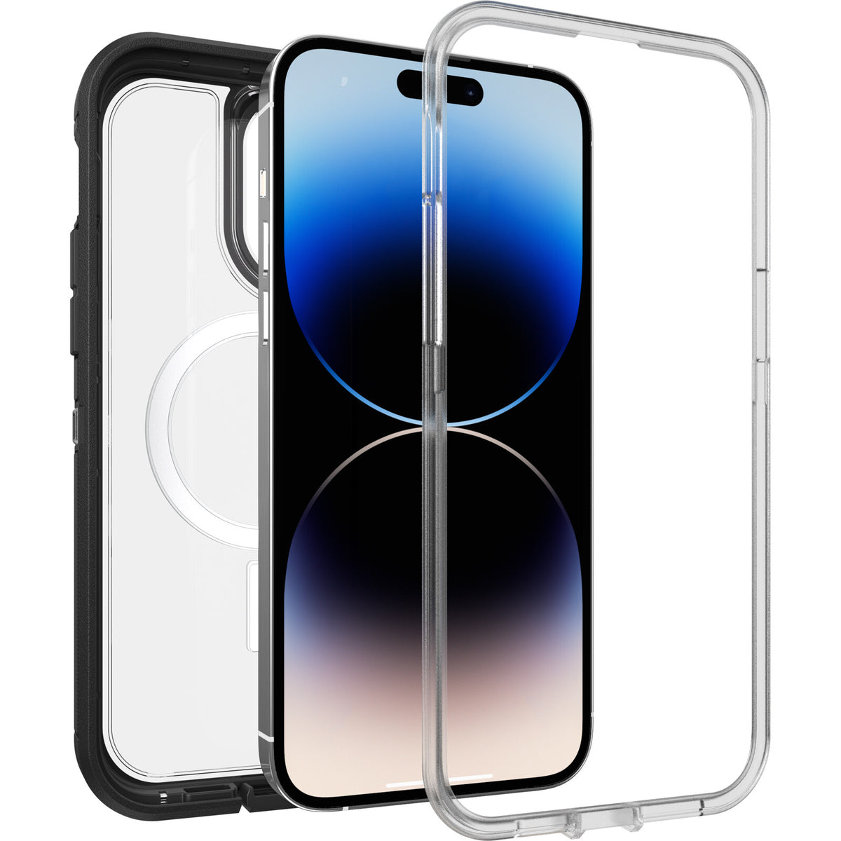 OtterBox Defender XT Case with MagSafe for iPhone 14 Pro in Black Crystal