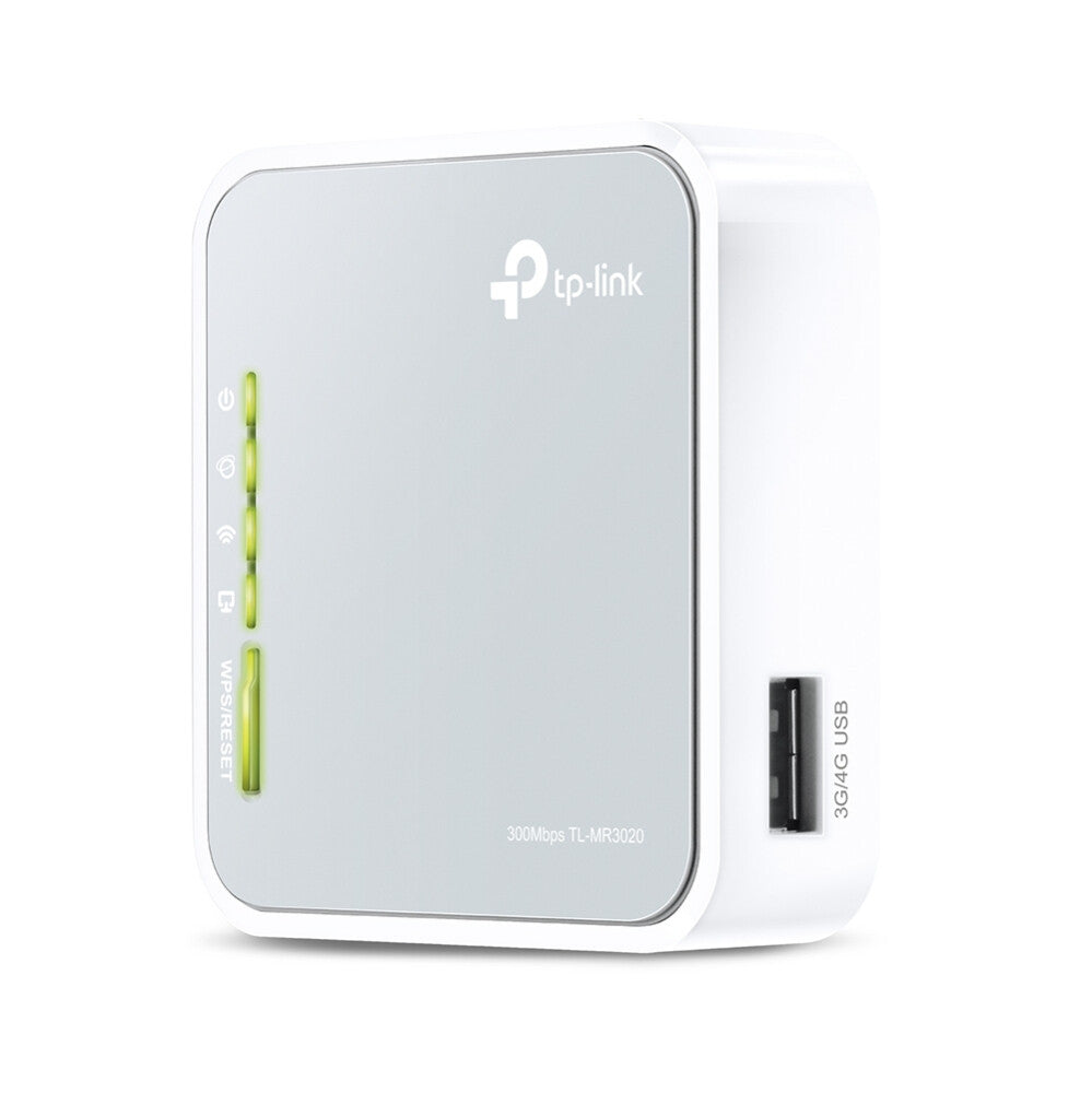 TP-Link TL-MR3020 Portable - 3G/4G Single-band (2.4 GHz) Wi-Fi 4 Wireless N Portable router