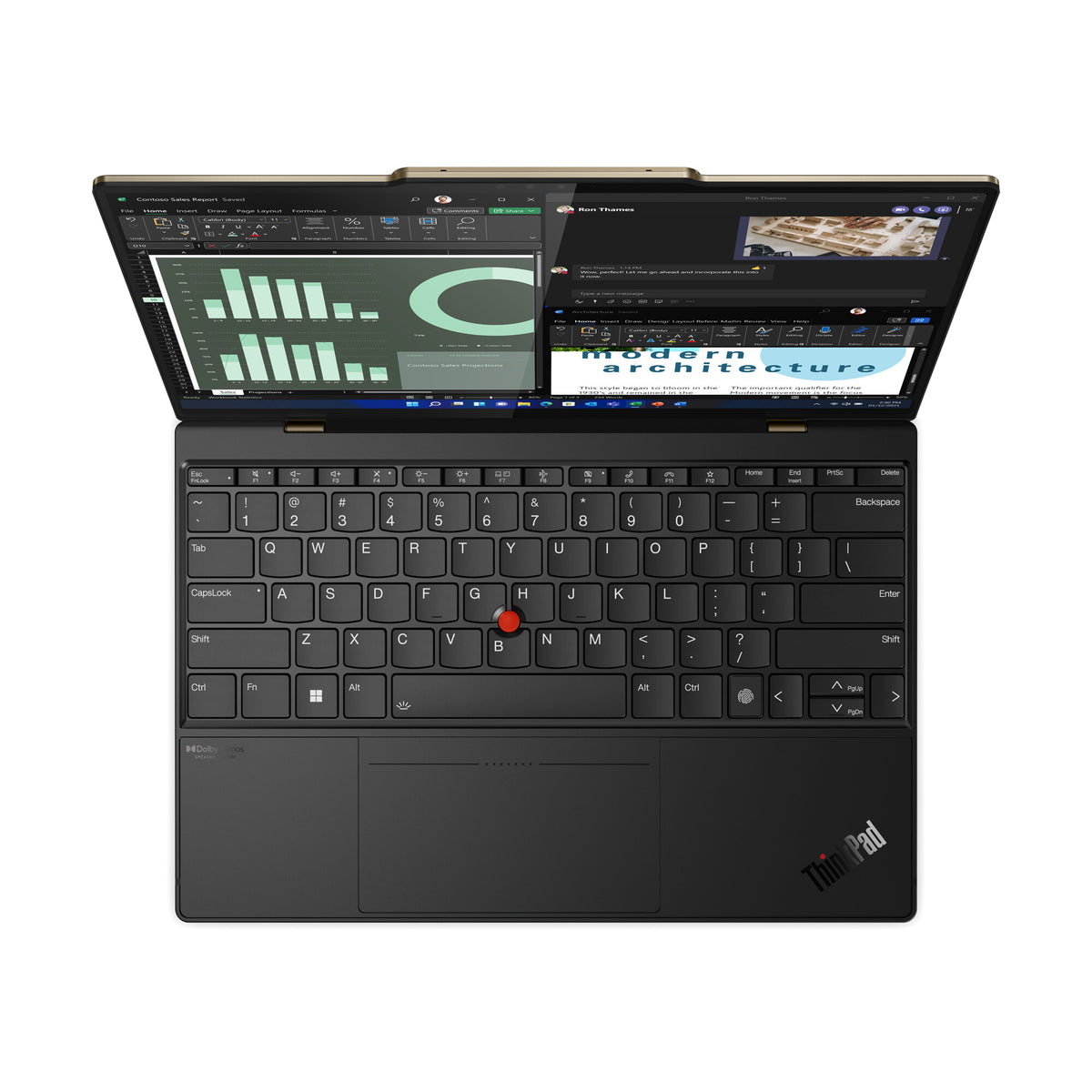 Lenovo ThinkPad Z13 Gen 1 Laptop - 33.8 cm (13.3") - Touchscreen - AMD Ryzen™ 7 PRO 6850U - 16 GB LPDDR5-SDRAM - 512 GB SSD - Wi-Fi 6E - Windows 11 Pro - Black / Bronze