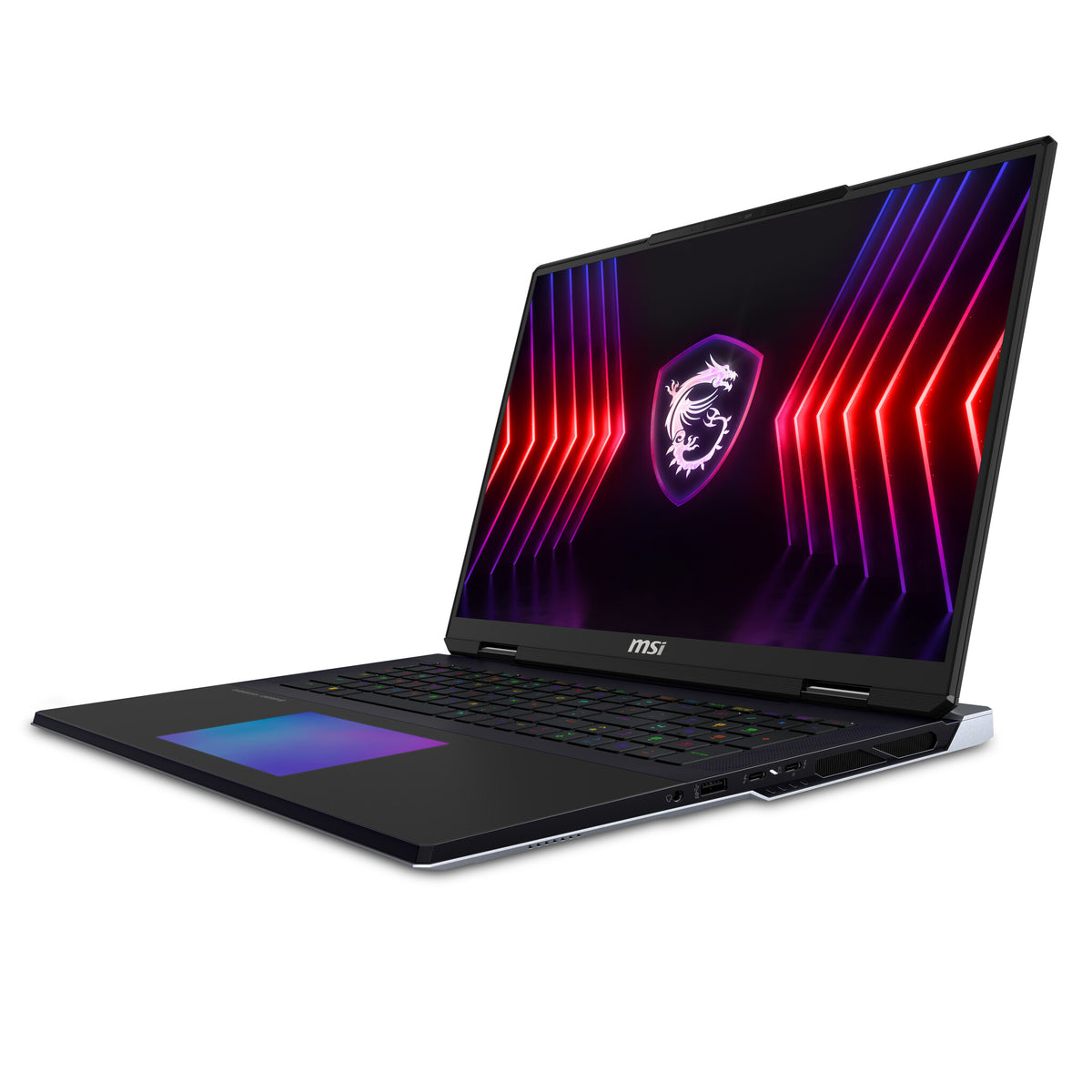 MSI Titan 18 HX A14VIG-051UK Laptop - 45.7 cm (18&quot;) - Intel® Core™ i9-14900HX - 32 GB DDR5-SDRAM - 2 TB SSD - NVIDIA GeForce RTX 4090 - Wi-Fi 7 - Windows 11 Pro - Black