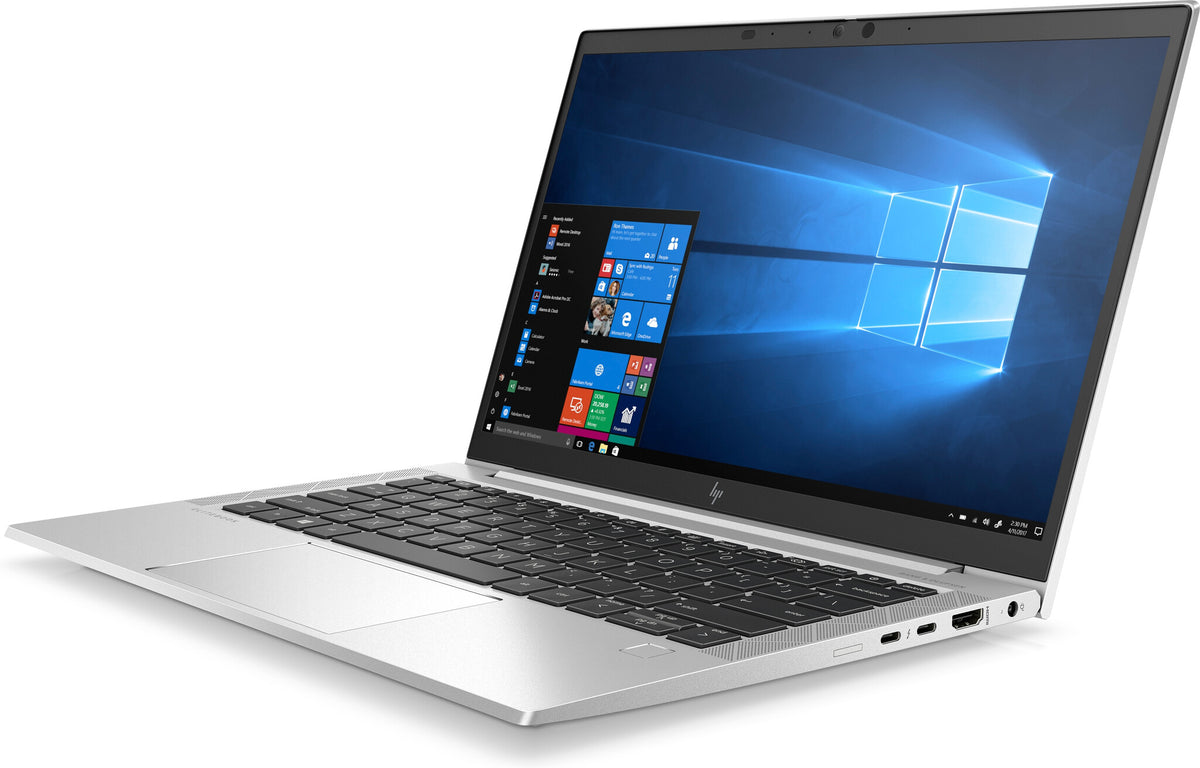 HP EliteBook 830 G7 Laptop 33.8 cm (13.3") - Intel® Core™ i5-10210U - 8 GB DDR4-SDRAM - 256 GB SSD - Wi-Fi 6 - Windows 10 Pro - Silver