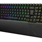 ASUS ROG Strix Scope II 96 Wireless - USB Wired + RF Wireless + Bluetooth RGB Mechanical Gaming Keyboard in Black (QWERTZ German)