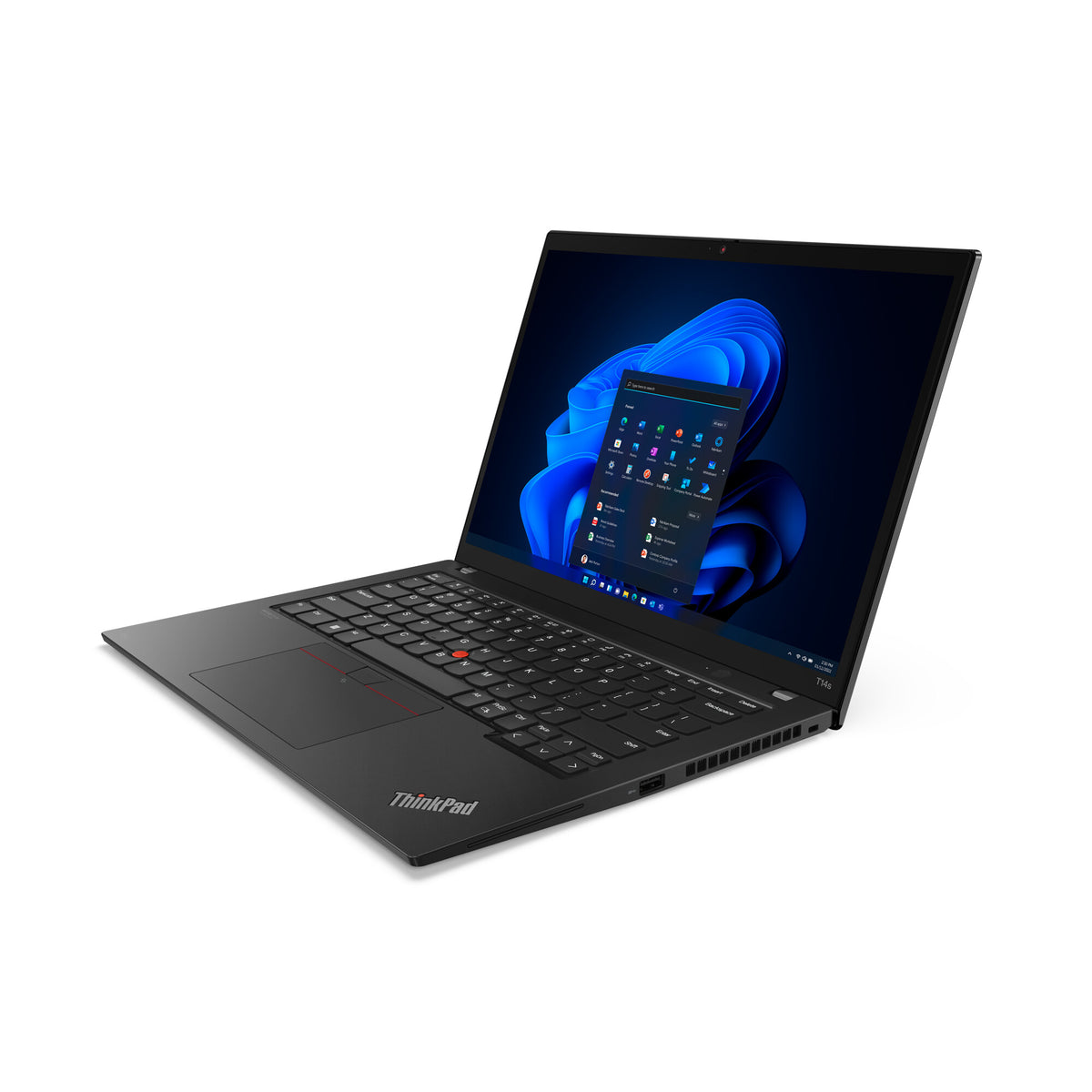 Lenovo ThinkPad T14s Gen 3 Laptop - 35.6 cm (14") - Intel® Core™ i7-1260P - 16 GB LPDDR5-SDRAM - 512 GB SSD - Wi-Fi 6E - Windows 11 Pro - Black