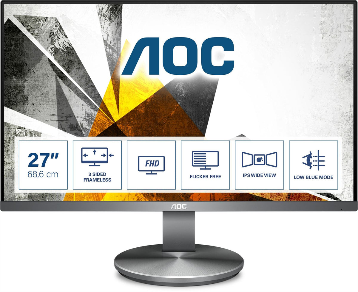 AOC 90 Series I2790VQ/BT Computer Monitor 68.6 cm (27") 1920 x 1080 pixels Full HD LED Black