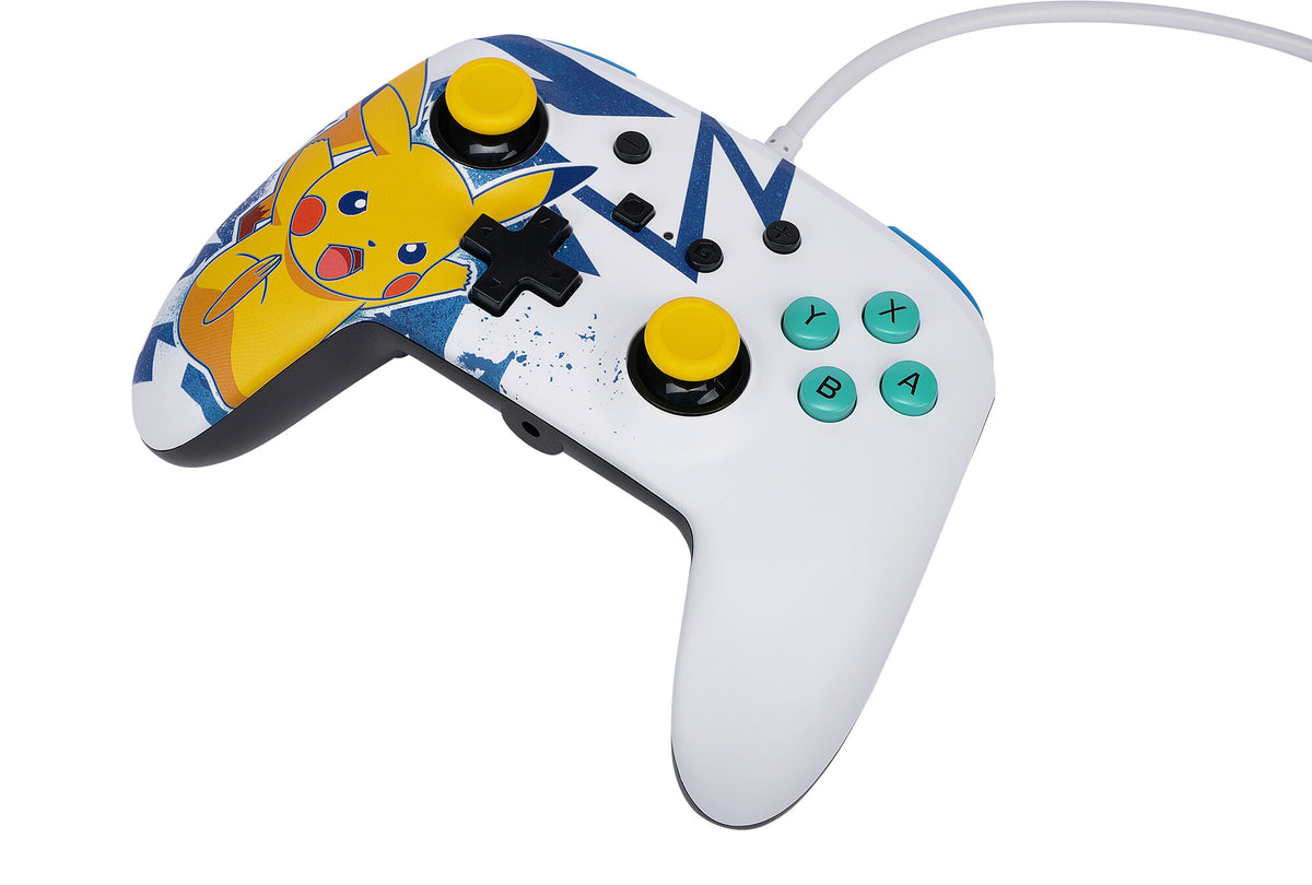 PowerA Enhanced Wired Controller for Nintendo Switch - Pikachu High Voltage