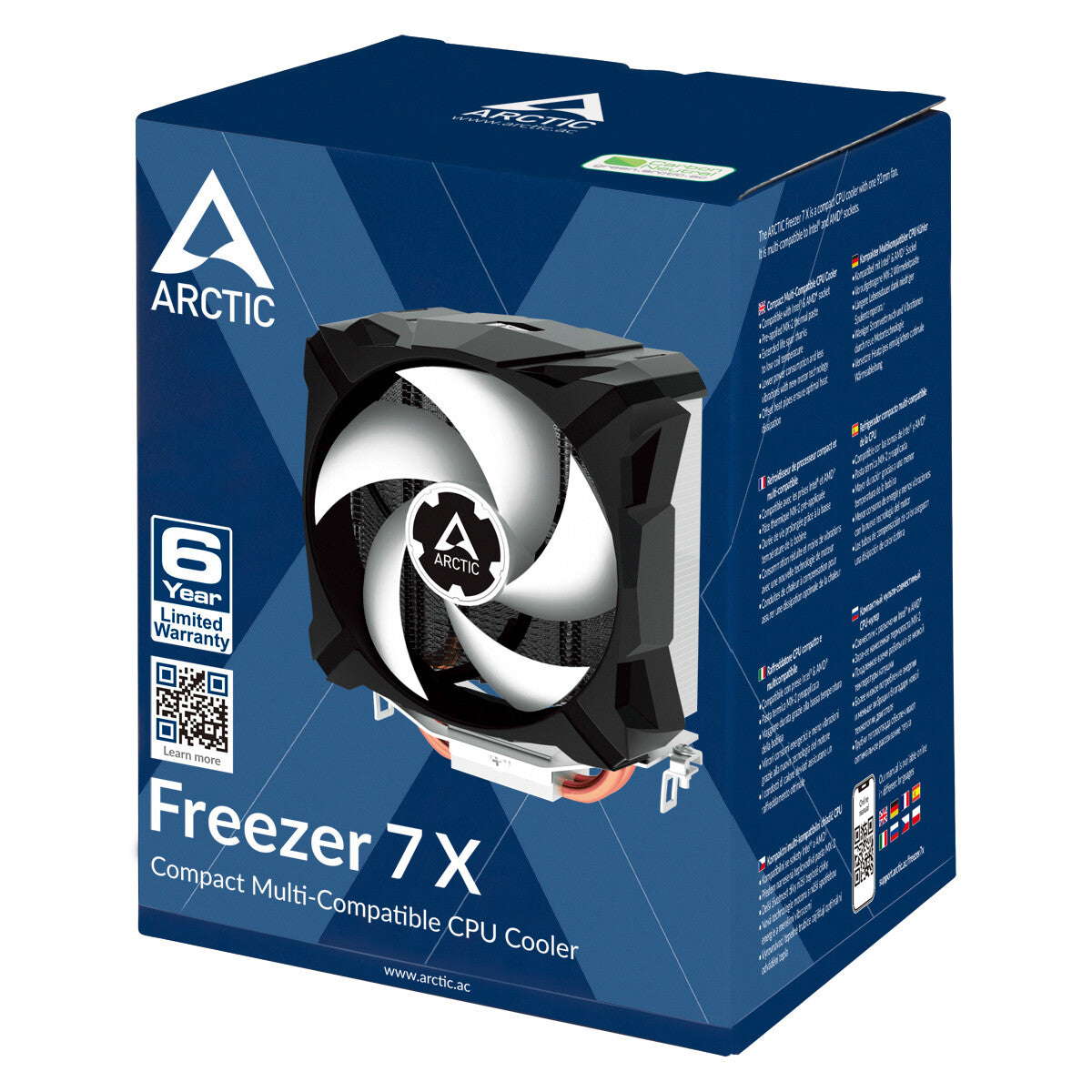 ARCTIC Freezer 7 X - Compact Air Processor Cooler - 92mm