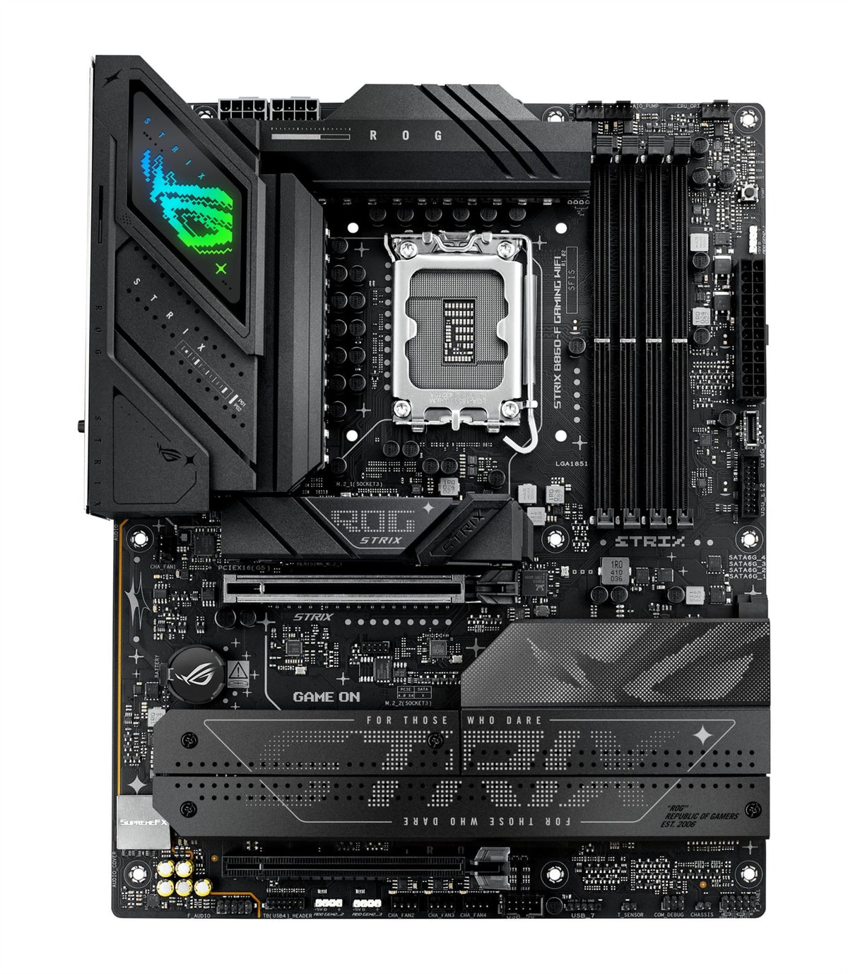 ASUS ROG STRIX B860-F GAMING WIFI ATX motherboard - Intel B860 LGA 1851