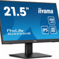 iiyama ProLite XU2293HS-B6 - 54.6 cm (21.5") - 1920 x 1080 pixels Full HD LED Monitor