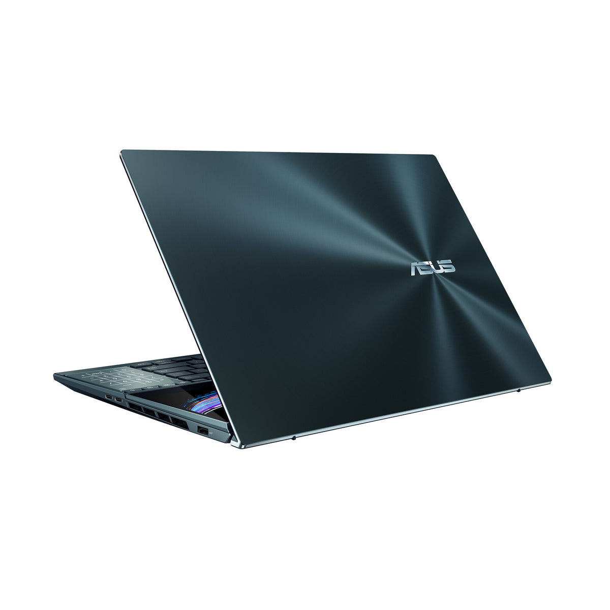 ASUS Zenbook Pro Duo 15 OLED Laptop - 39.6 cm (15.6") - Touchscreen - Intel® Core™ i9-12900H - 32 GB LPDDR5-SDRAM - 1 TB SSD - NVIDIA GeForce RTX 3070 Ti - Wi-Fi 6 - Windows 11 Home - Blue