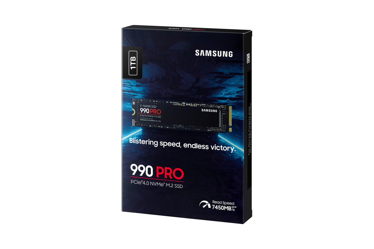 Samsung 990 PRO - PCI Express 4.0 V-NAND MLC NVMe M.2 SSD - 1 TB