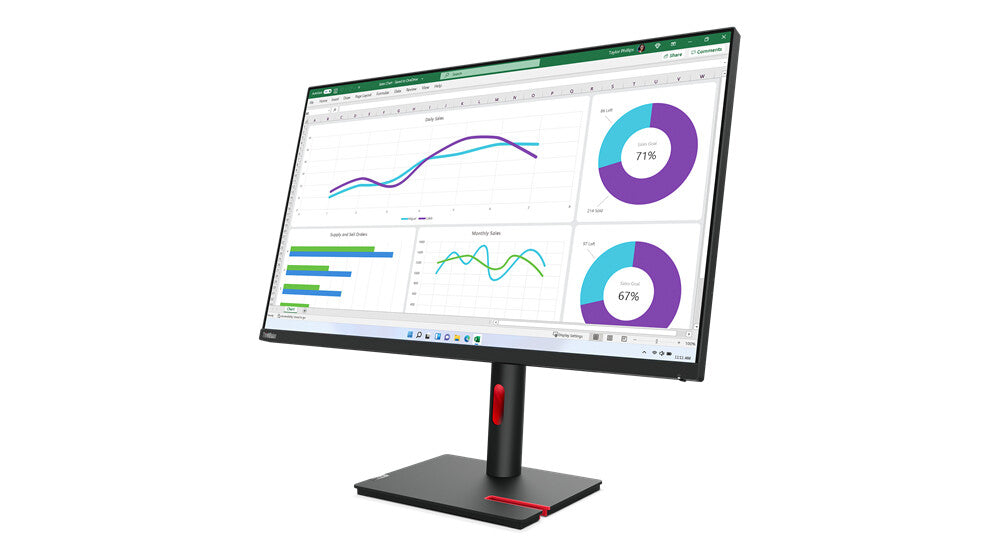 Lenovo ThinkVision T32H-30 - 80 cm (31.5") - 2560 x 1440 pixels QHD LED Monitor