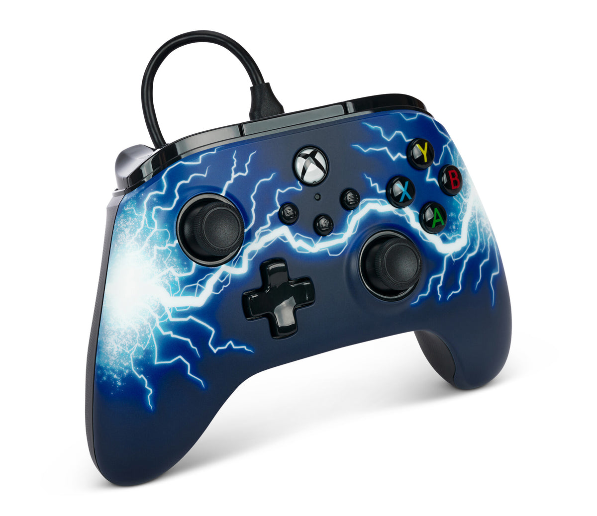 PowerA Advantage - USB Wired Gamepad for PC / Xbox Series X|S in Arc Lightning