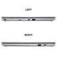 ASUS Chromebook CB1400CKA-NK0570 - 35.6 cm (14") - Intel® Celeron® N N4500 - 4 GB LPDDR4x-SDRAM - 64 GB eMMC - Wi-Fi 6 - ChromeOS - Silver