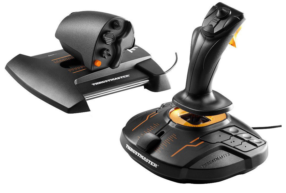 Thrustmaster T-16000M FCS HOTAS Pack - USB Flight Stick + Throttle for PC / Mac
