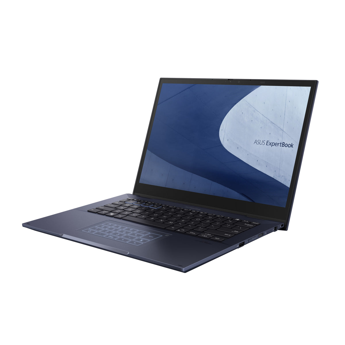 ASUS ExpertBook Hybrid (2-in-1) - 35.6 cm (14") - Touchscreen - Intel® Core™ i7-1195G7 - 16 GB DDR4-SDRAM - 512 GB SSD - Wi-Fi 6 - Windows 10 Pro - Black