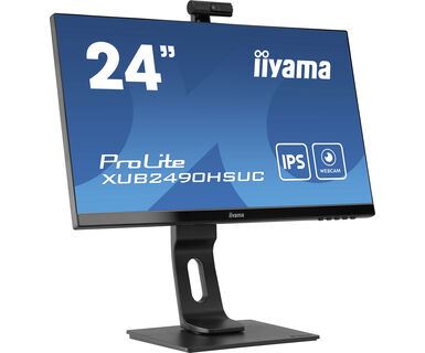 iiyama ProLite XUB2490HSUC-B1 Computer Monitor 60.5 cm (23.8&quot;) 1920 x 1080 pixels Full HD Black