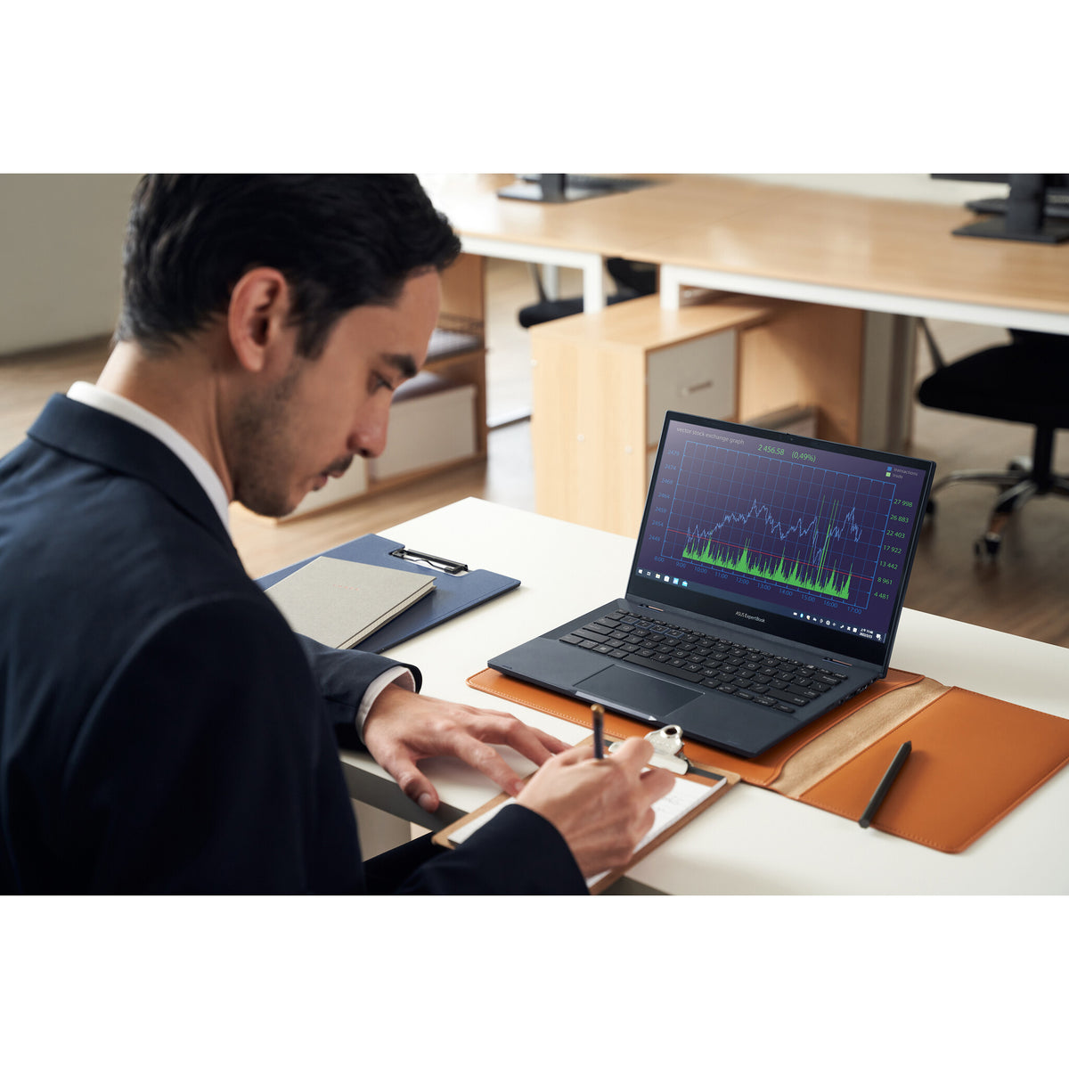 ASUS ExpertBook Hybrid (2-in-1) - 33.8 cm (13.3&quot;) - Touchscreen - Intel® Core™ i7-1165G7 - 16 GB DDR4-SDRAM - 512 GB SSD - Wi-Fi 6 - Windows 11 Pro - Black