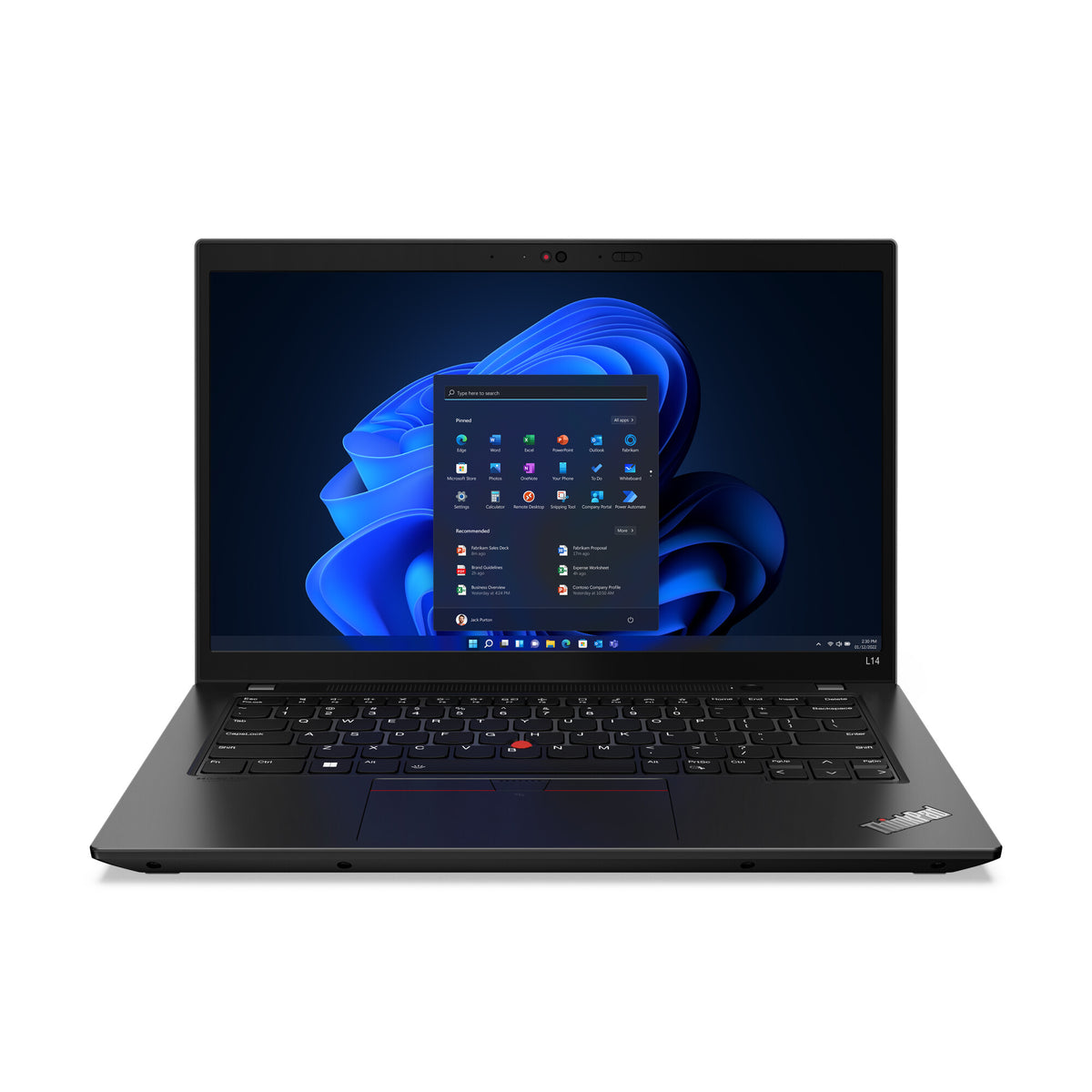 Lenovo ThinkPad L14 Gen 3 Laptop - 35.6 cm (14") - Intel® Core™-i7-1255U - 16 GB DDR4-SDRAM - 512 GB SSD - Wi-Fi 6 - Windows 11 Pro - Black