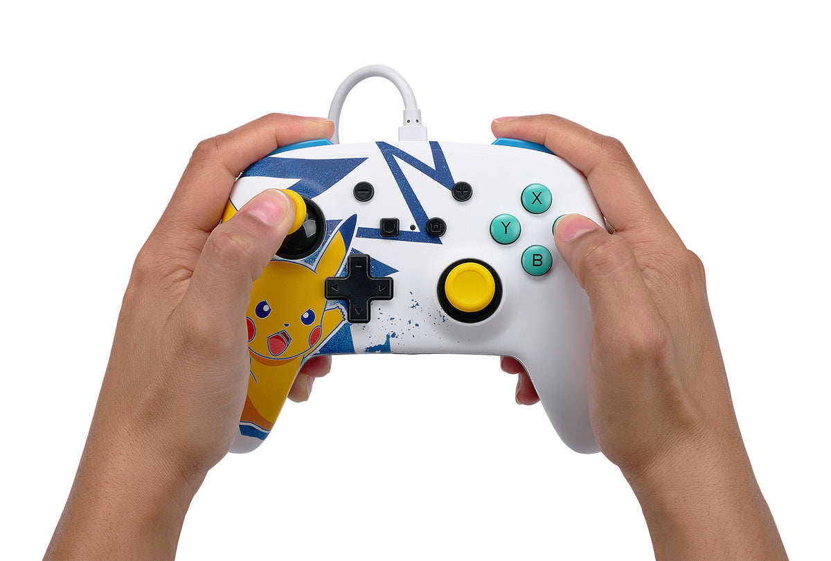 PowerA Enhanced Wired Controller for Nintendo Switch - Pikachu High Voltage