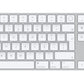 Apple Magic - USB Wired + Bluetooth Keyboard in White (QWERTY Portuguese)