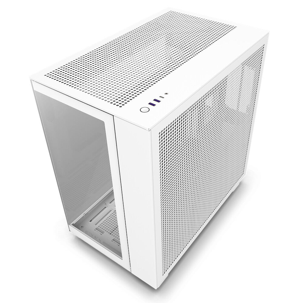 NZXT H9 Flow - ATX Mid Tower Case in White