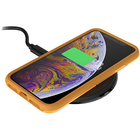 OtterBox 10W Wireless Charging Pad + UK Wall Charger and USB A-Micro Cable