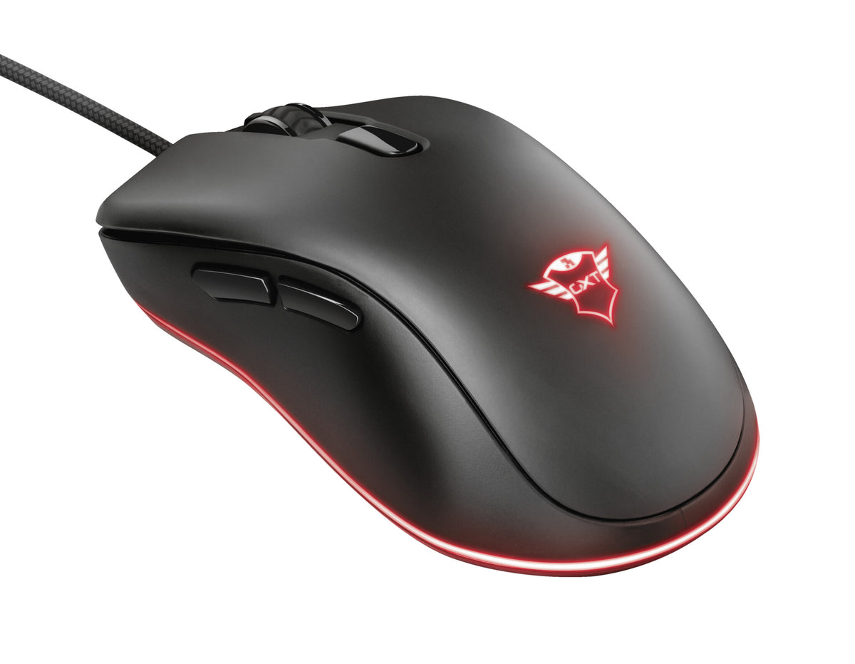 Trust GXT 930 Jacx - USB Wired Optical Mouse - 6,400 DPI