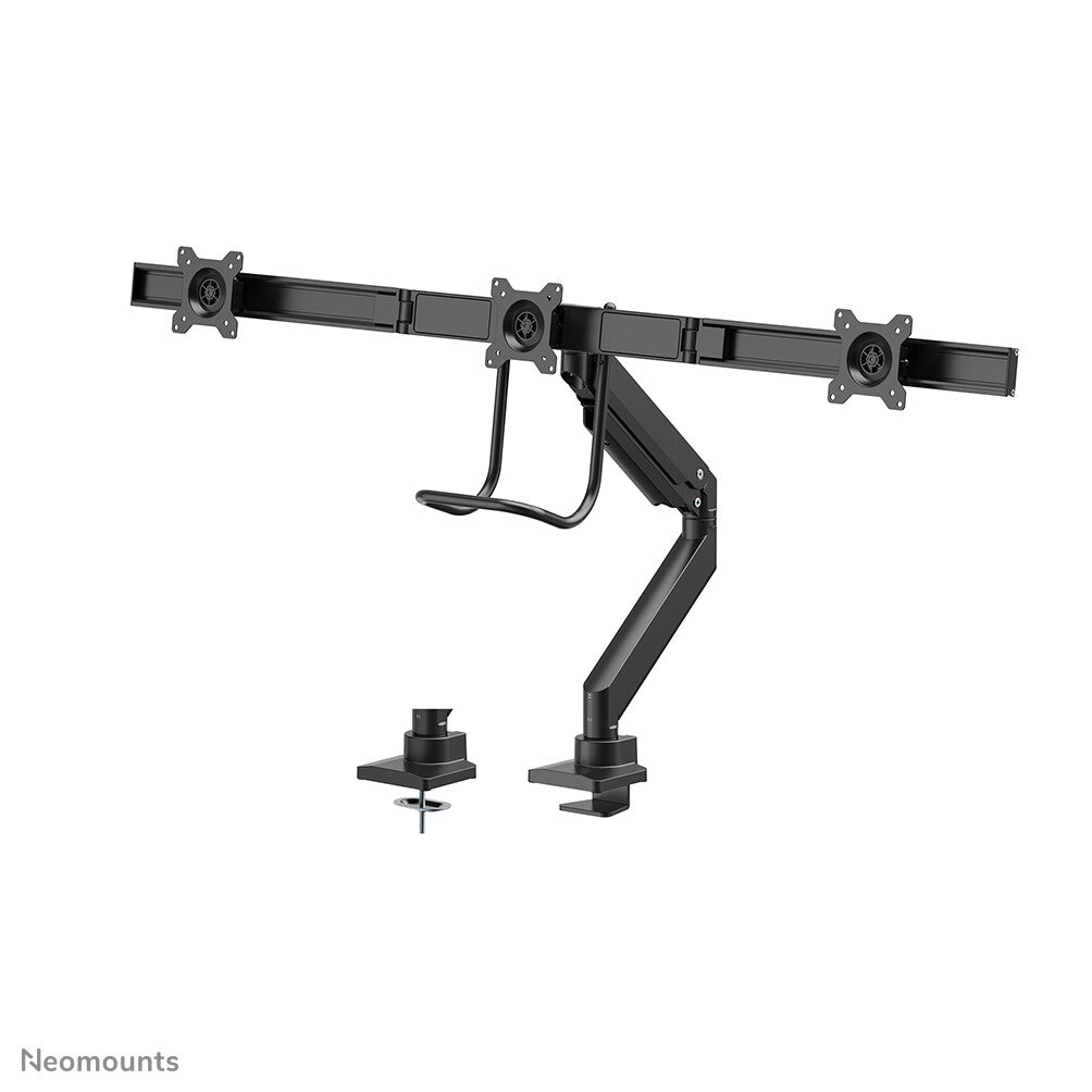 Neomounts NM-D775DX3BLACK - Desk monitor mount for 43.2 cm (17") to 68.6 cm (27")