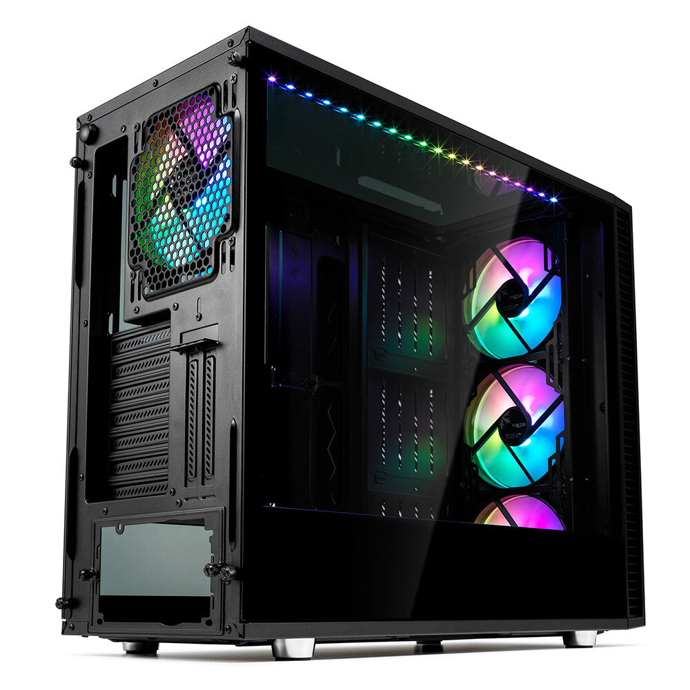 Fractal Design Define S2 Vision - RGB Midi Tower in Black