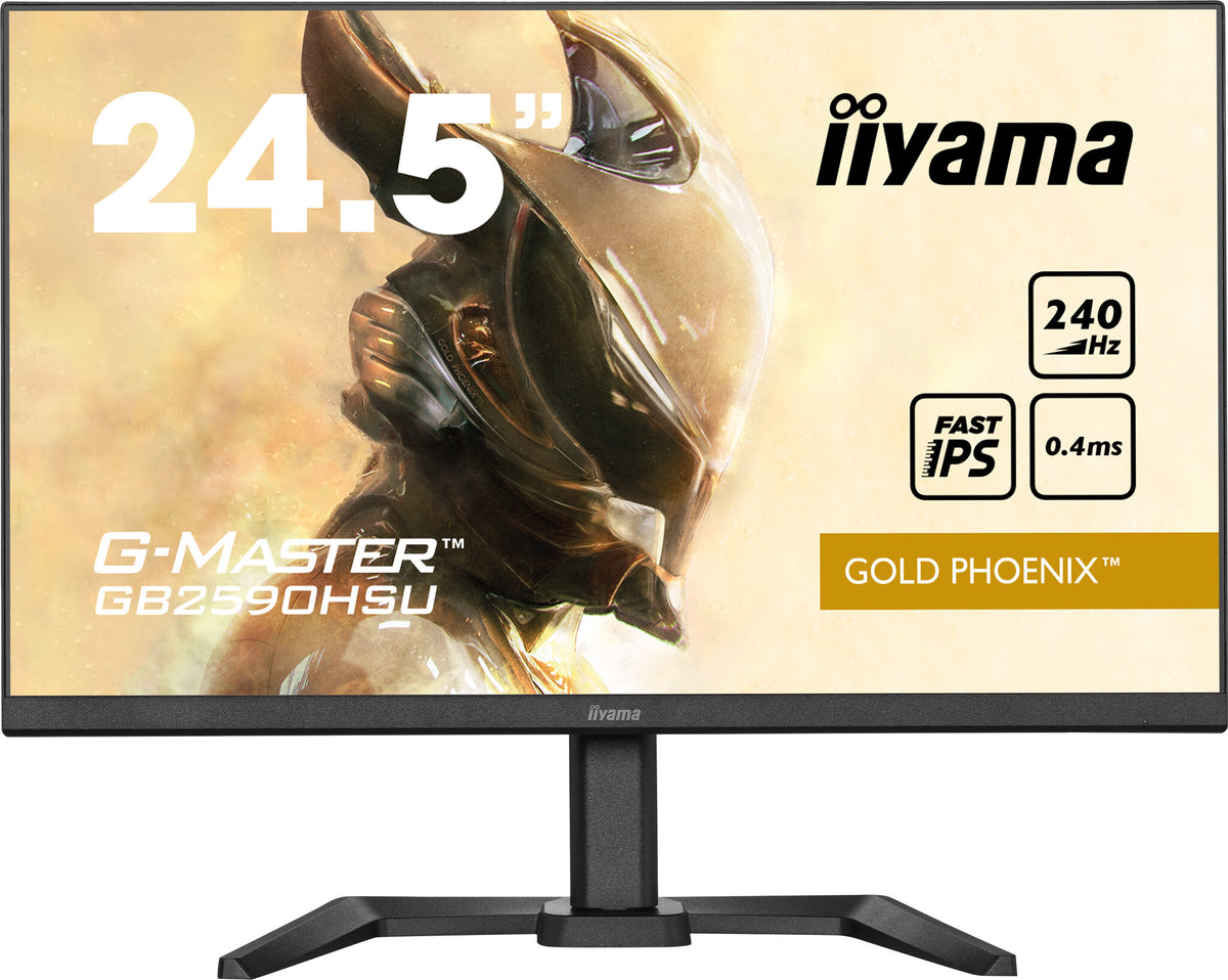 iiyama G-MASTER GB2590HSU-B5 - 62.2 cm (24.5") - 1920 x 1080 pixels FHD LCD Monitor