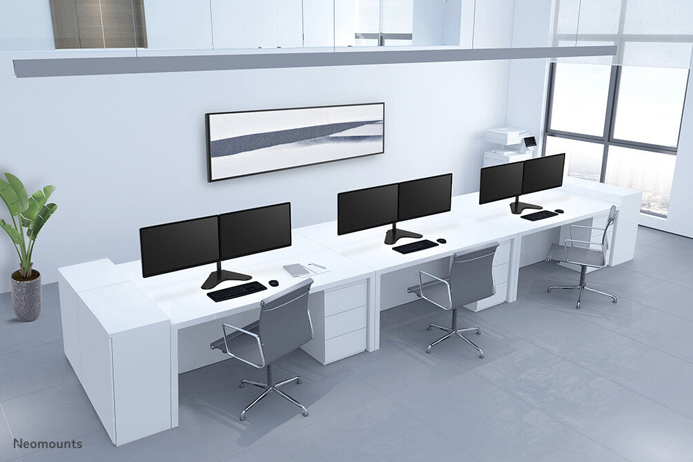 Neomounts FPMA-D550DDBLACK - Desk monitor stand for 25.4 cm (10") to 81.3 cm (32")