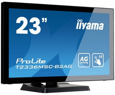 iiyama ProLite T2336MSC-B2AG - 58.4 cm (23") - 1920 x 1080 pixels FHD LED Touchscreen Monitor
